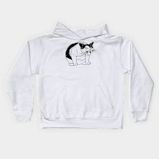 CAT tongue Kids Hoodie